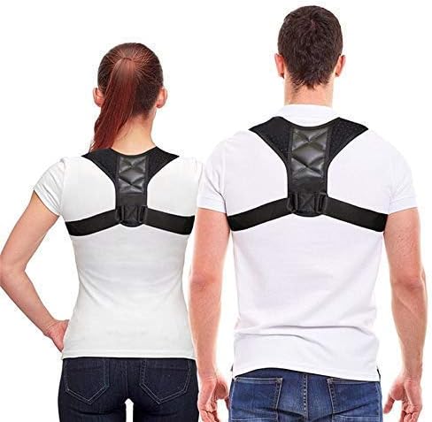 Adjustable Posture Corrector Belt for Men & Women – Upper Back & Shoulder Support Brace
