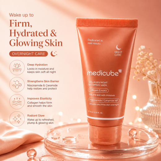 Collagen Overnight Wrapping Peel-Off Facial Mask (Pack of 2) – Buy 1 Get 1 Free