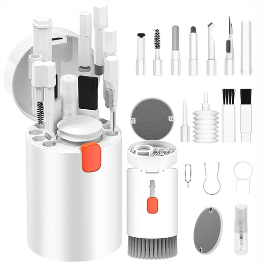 20-in-1 Smart Gadget Cleaning Kit – Complete Cleaning Set for Laptops, Phones & Earbuds