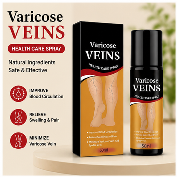 Varicose Veins Care Spray (Pack of 2) – Refreshing Leg Comfort Spray for Daily Use | Buy 1 Get 1 Free